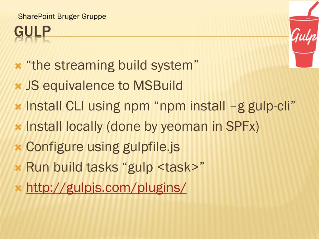 Sharepoint bruger gruppe spbg sharepoint framework introduction ppt