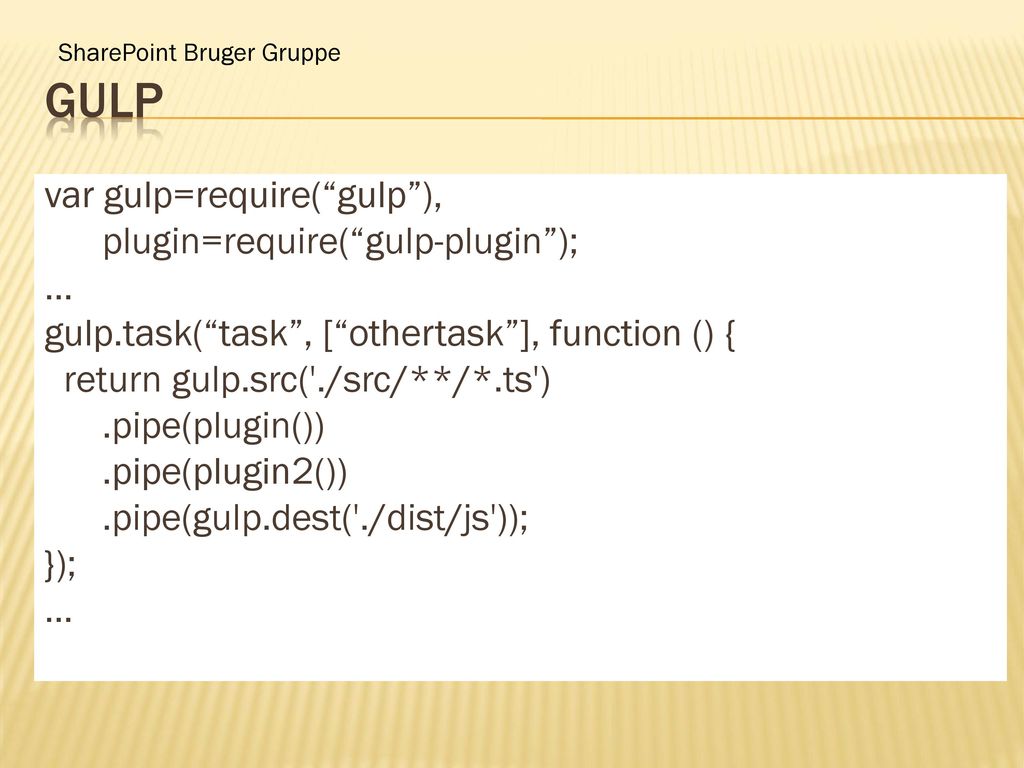 Sharepoint bruger gruppe spbg sharepoint framework introduction ppt