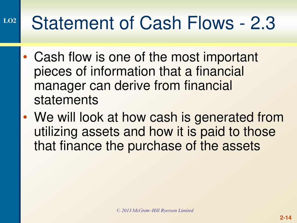 Financial Statements, Taxes and Cash Flow Prepared by Anne Inglis - ppt ...