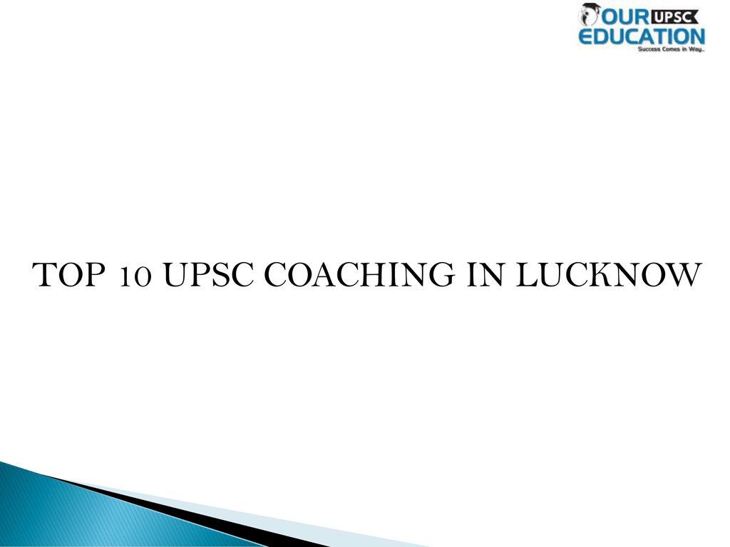 TOP 10 UPSC COACHING IN LUCKNOW