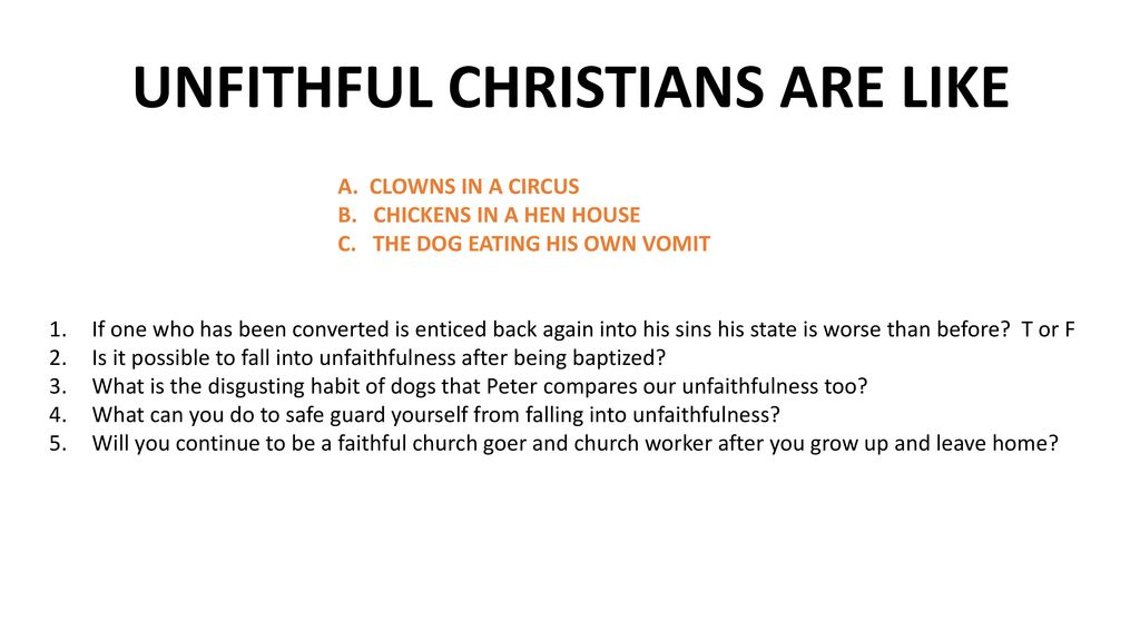 II PETER FORETELLS OF FALSE TEACHERS - ppt download