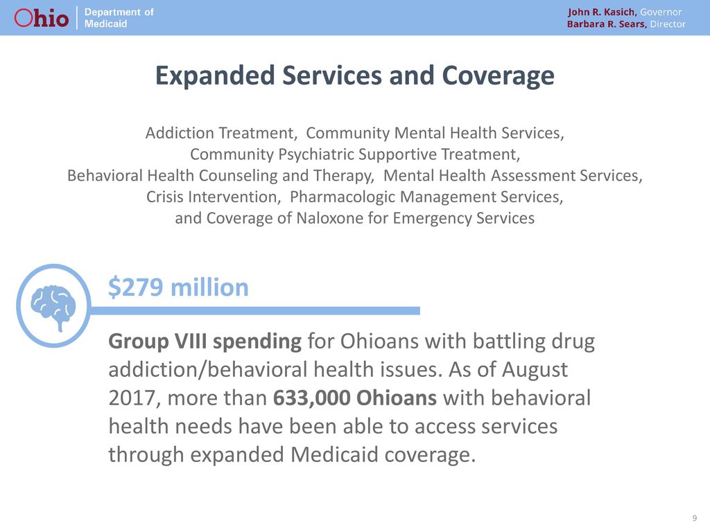 Barbara Sears, Director Ohio Department of Medicaid November 8, ppt ...