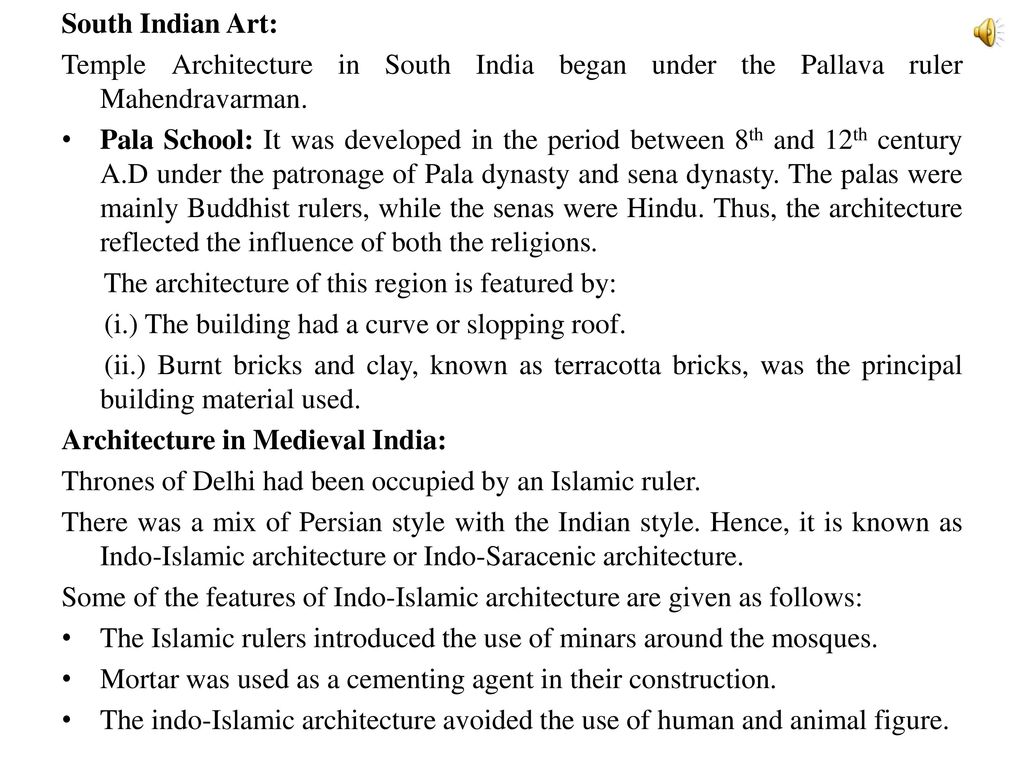 CH-1 INDIAN ARCHITECTURE, SCULPTURE AND POTTERY - ppt download