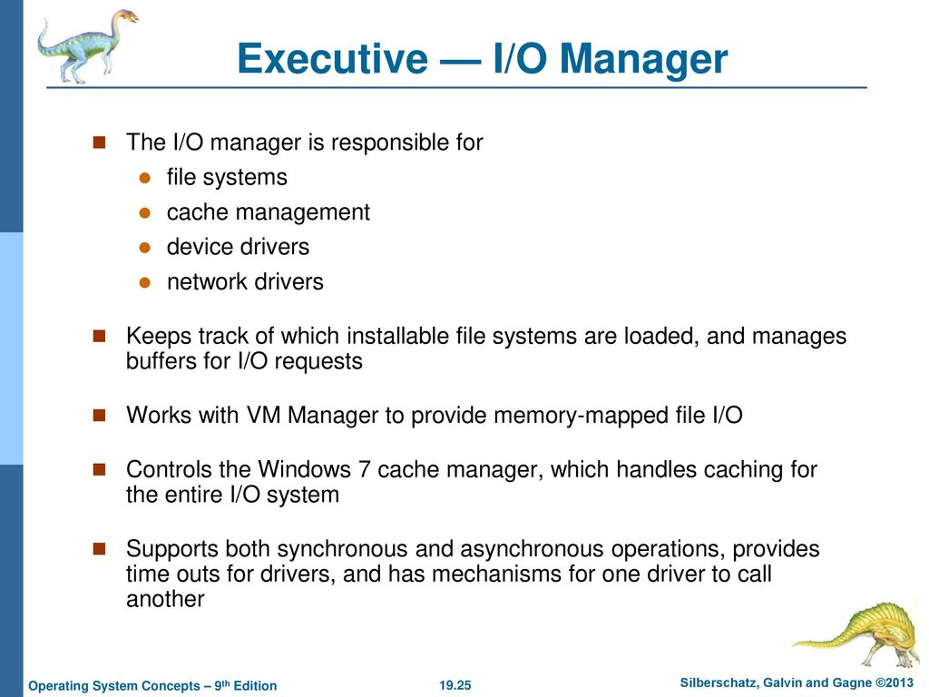 Executive — I/O Manager