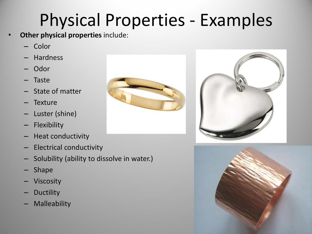 Instance properties. Physical properties. Ductility of Metals. Malleability. Malleability Metals.