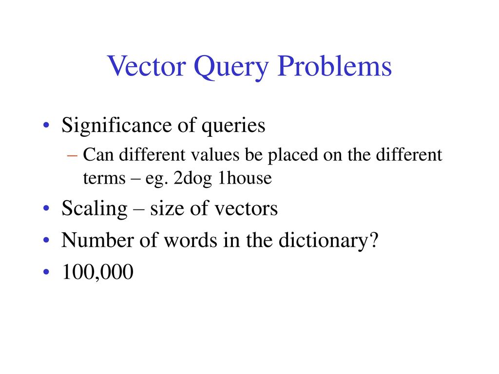 Why the interest in queries ppt download