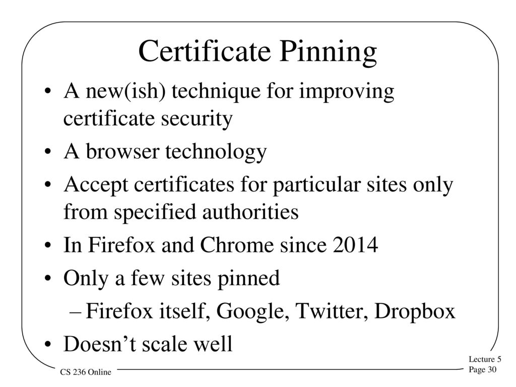 Certificates a ubiquitous form of authentication ppt download