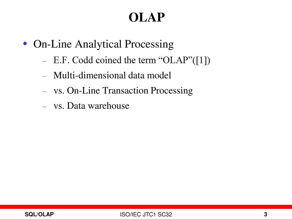 Sql olap sang won lee let s e wha url jul 12th 2001 sql olap ppt