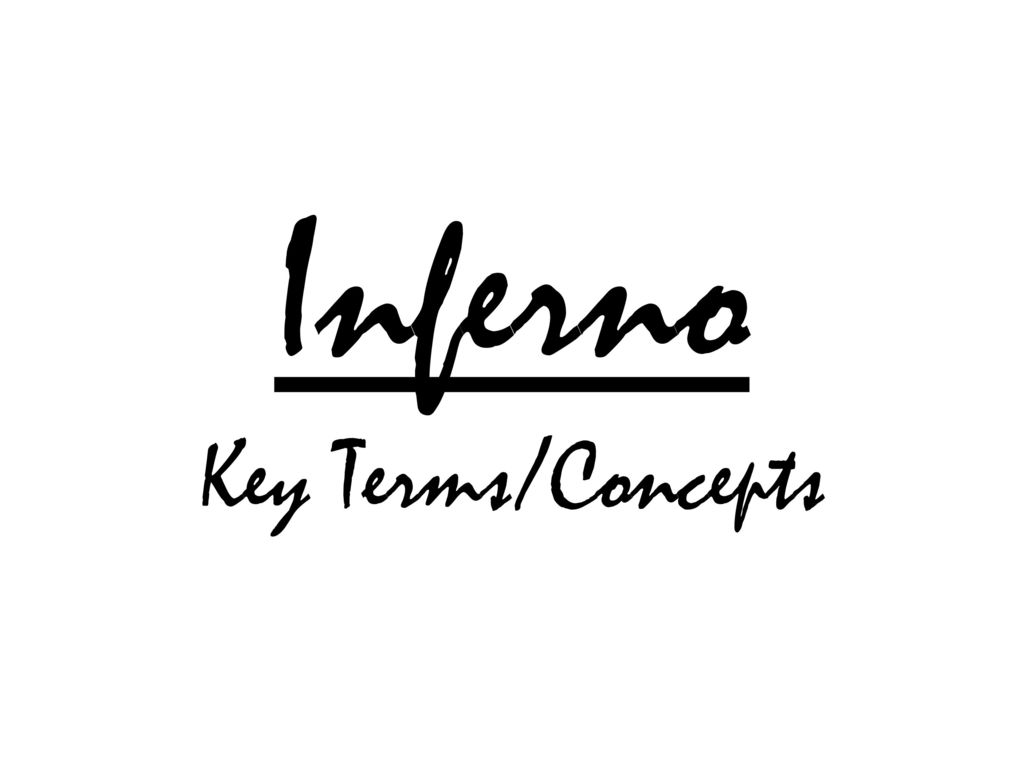 Inferno key terms concepts ppt download