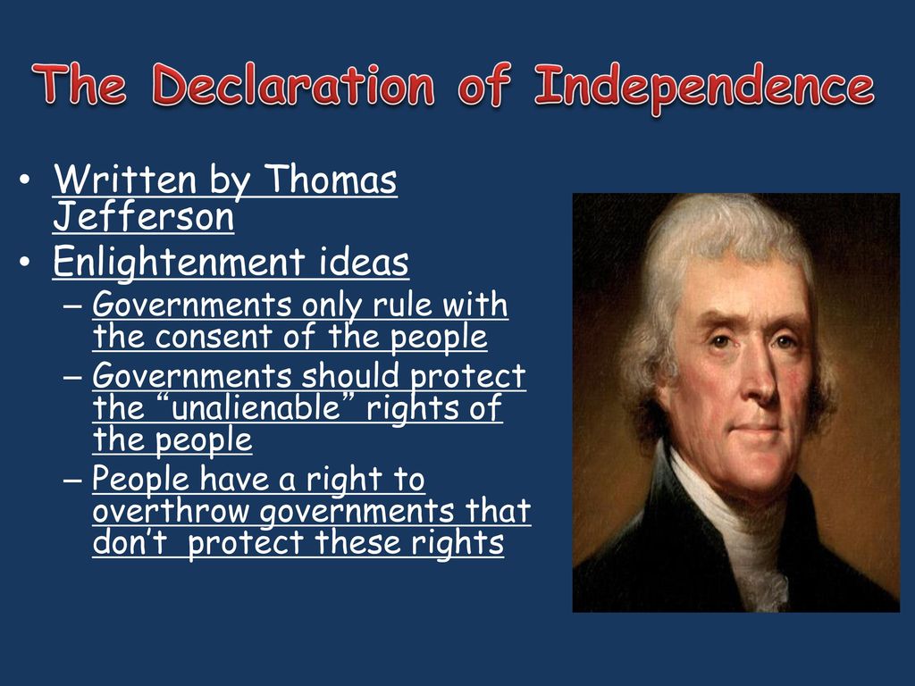 9/11 Focus: Great Britain's 13 colonies in North America, inspired by Enlightenment ideas, declared their independence in Do Now: What was an enlightened. - ppt download