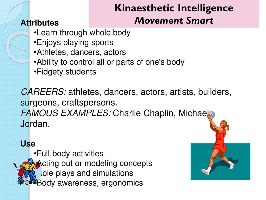 kinaesthetic intelligence