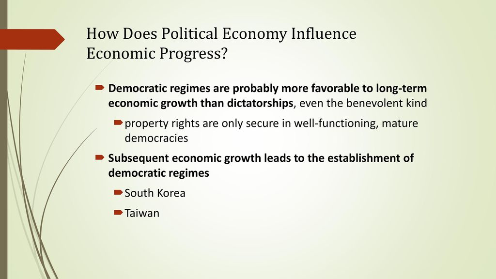 Political Economy and Economic Development - ppt download