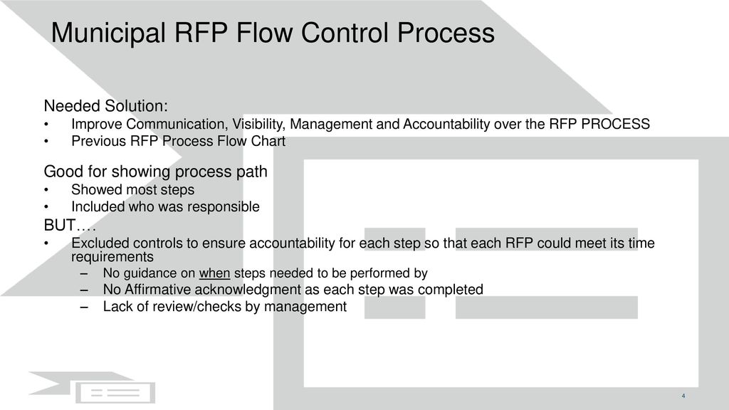 Rfp Process Flow Chart