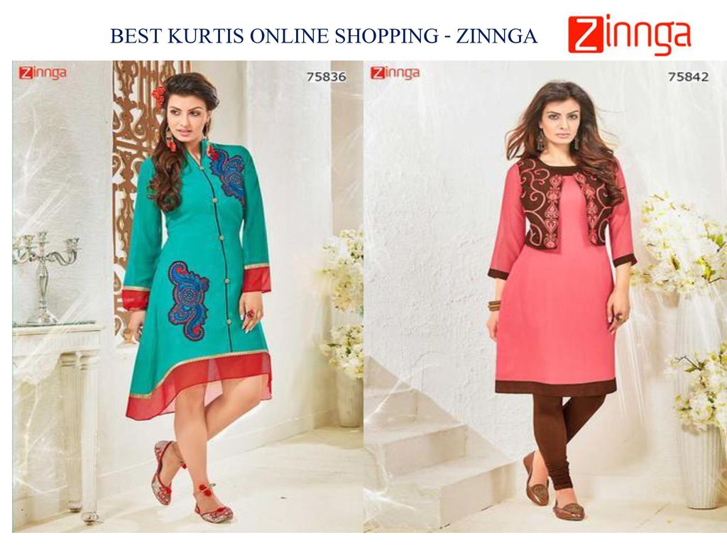 Buy best branded kurtis from Blue hills online in Surat