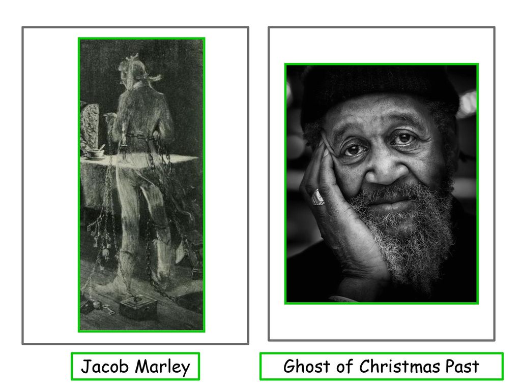 EAL Nexus Resource A Christmas Carol characters Picture and word cards
