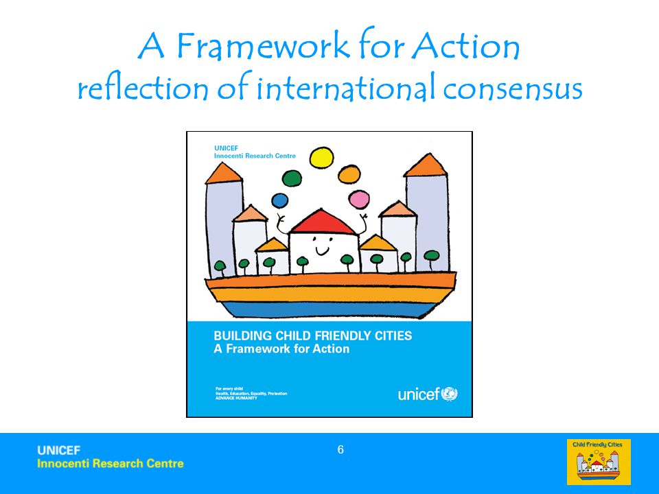 A Framework for Action reflection of international consensus