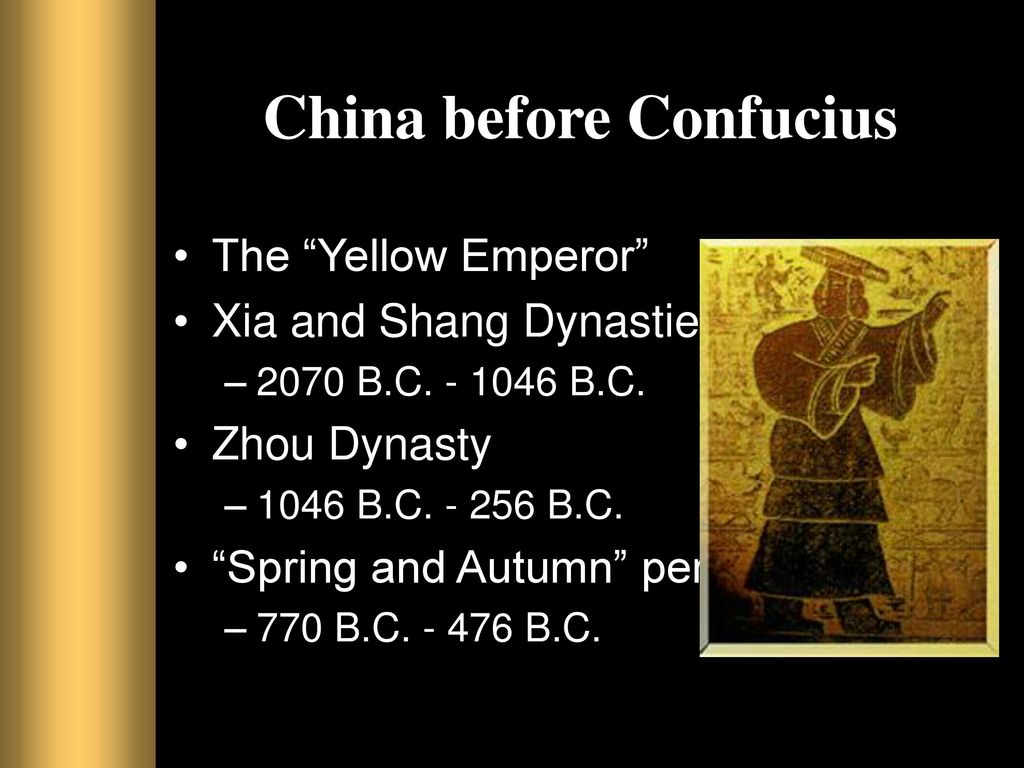 China before Confucius