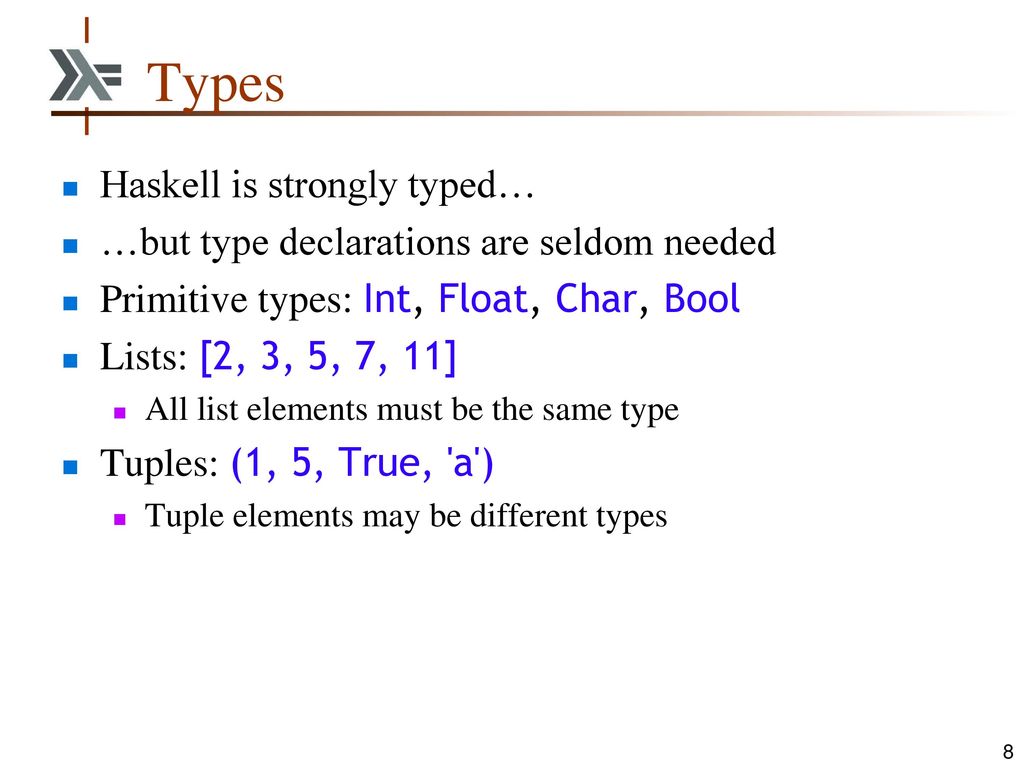 Haskell. - ppt download
