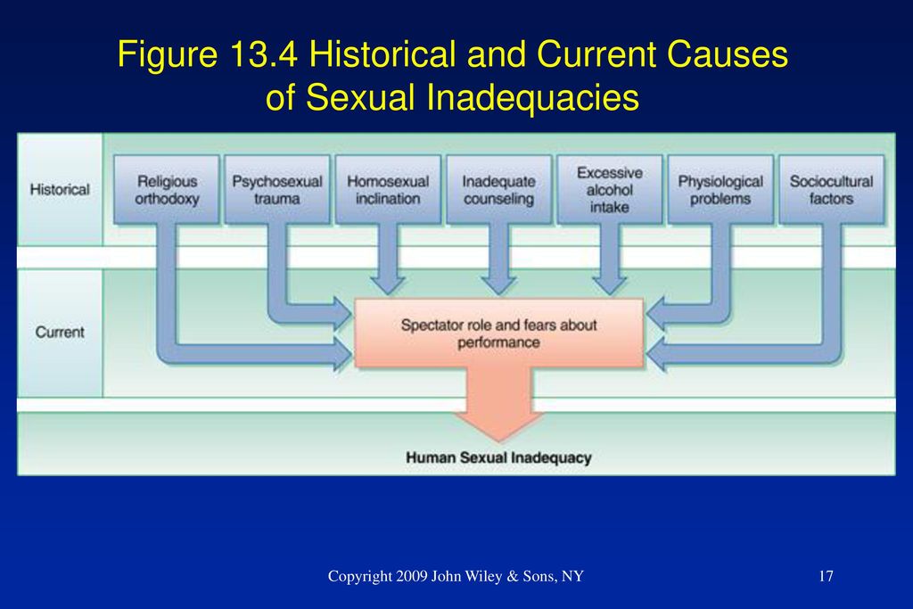 Figure 13.4 Historical and Current Causes of Sexual Inadequacies