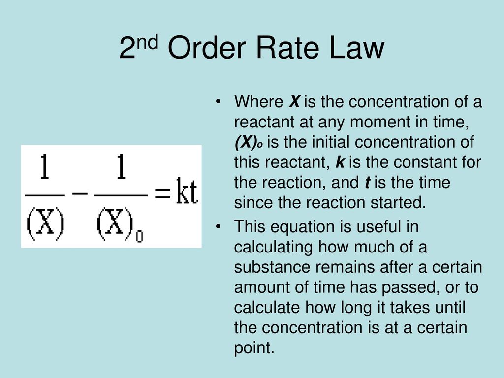 Chemical Kinetics The rate of a reaction is the positive quantity