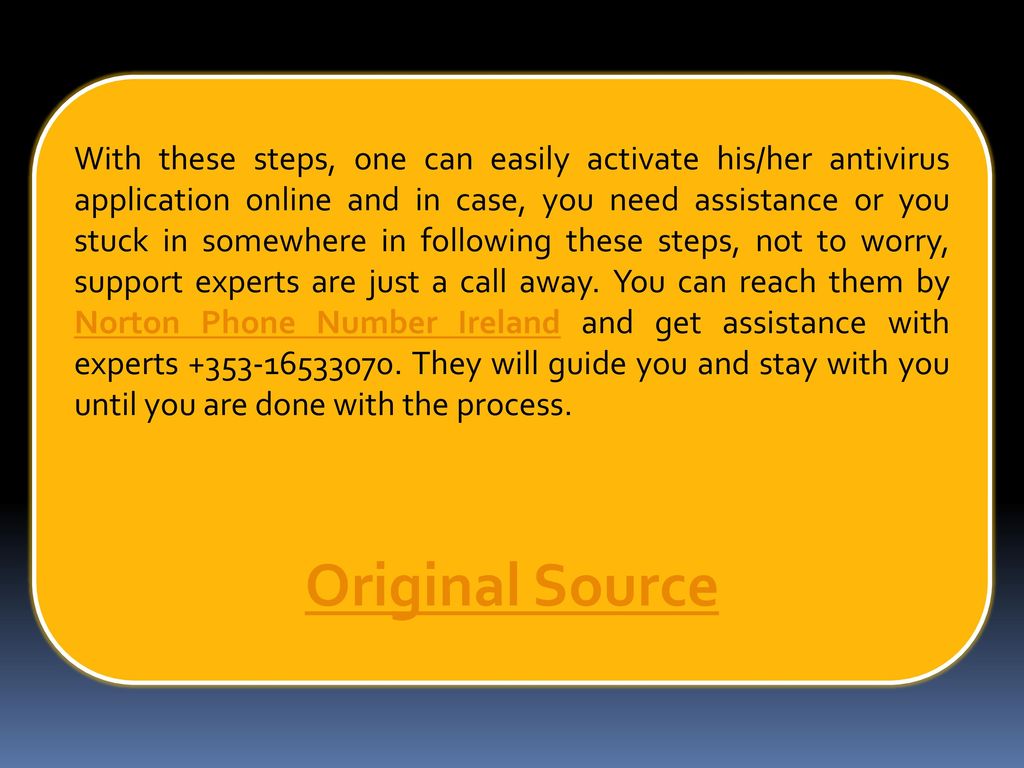 What Are The Steps To Activate A Norton Product Online? - ppt ...