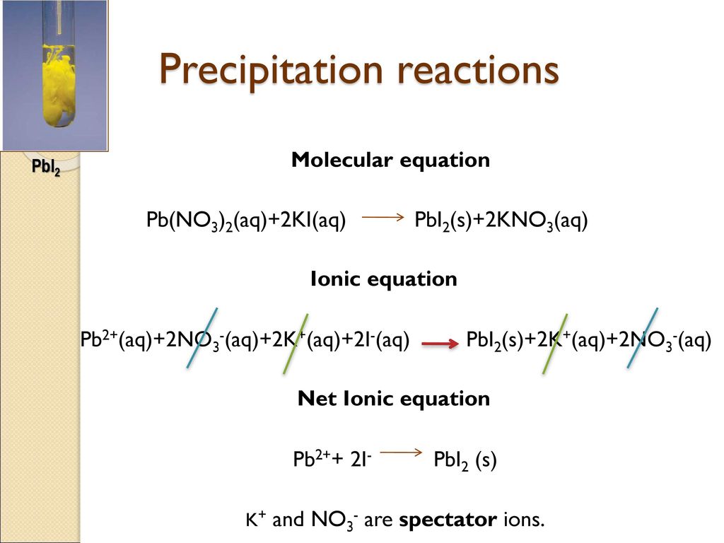 Reactions in Aqueous Solutions Course Instructor: HbR - ppt download