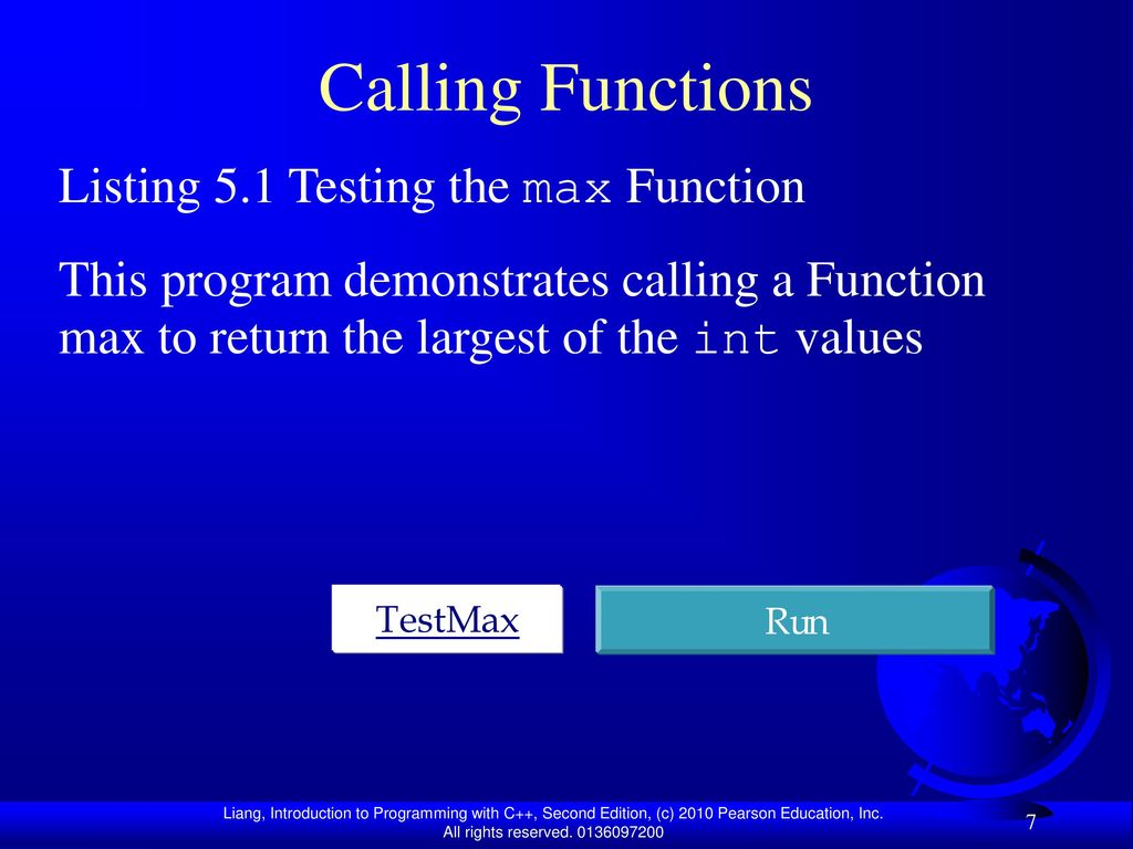 Chapter 5 Function Basics - ppt download