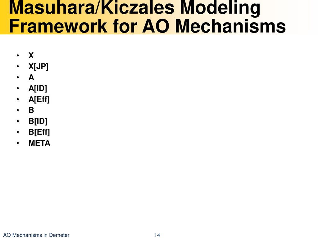 Discussion With Gregor Kiczales At UBC - Ppt Download