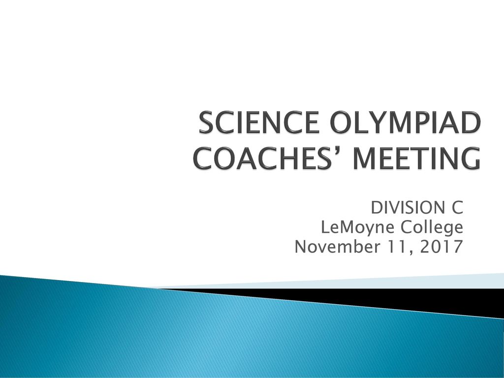 Science Olympiad 2025 Events