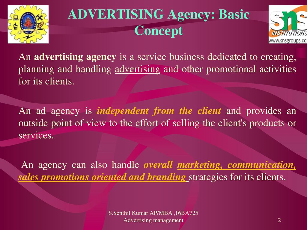 Marketing, Management And Advertising Services