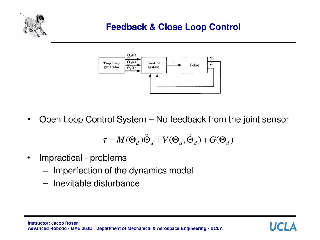 Feedback & Close Loop Control