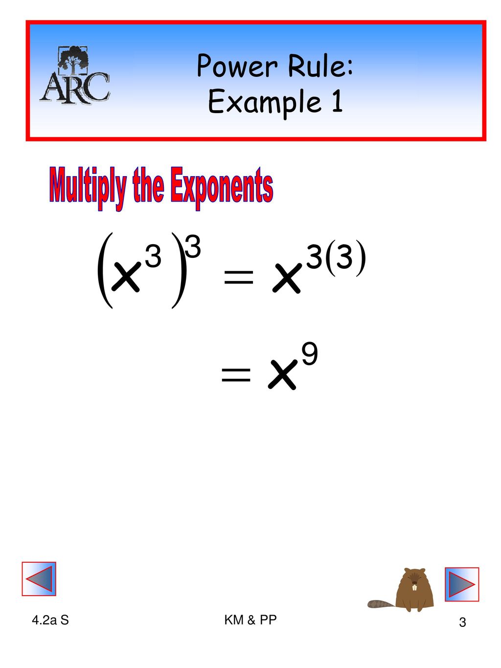 Power Rules for Exponents - ppt download