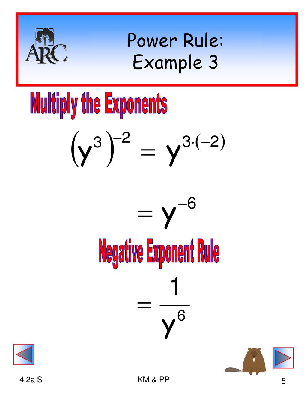 Power rules for exponents ppt download