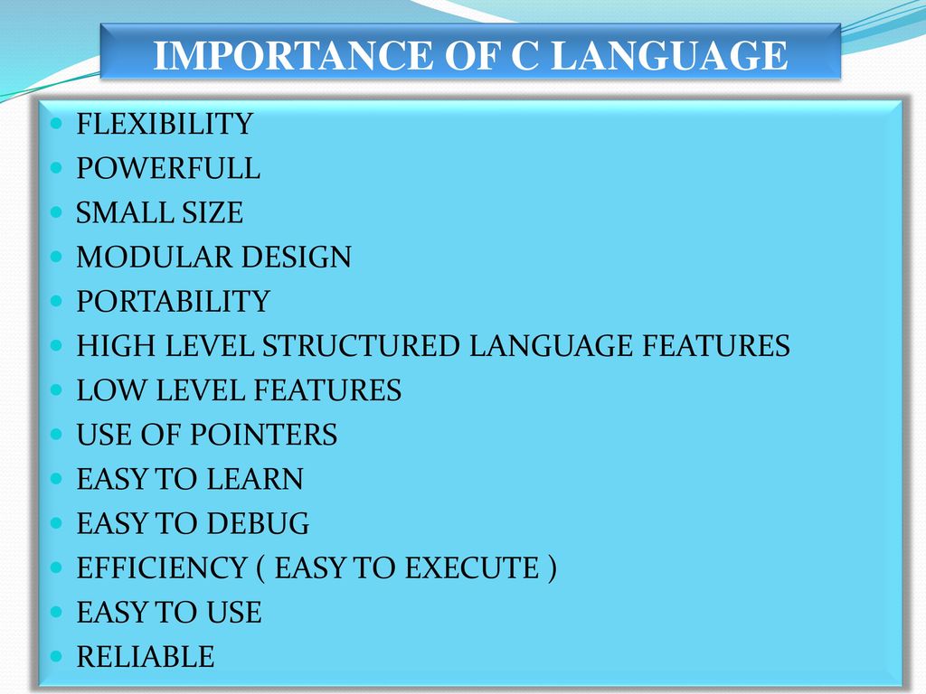 15 Most Important Features of C Language - Shiksha Online
