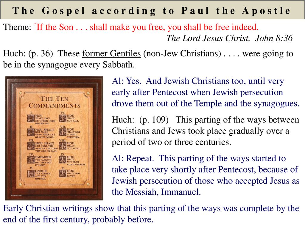 The Gospel according to Paul the Apostle
