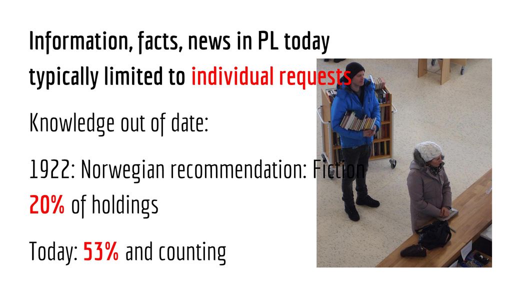 Information, facts, news in PL today typically limited to individual requests