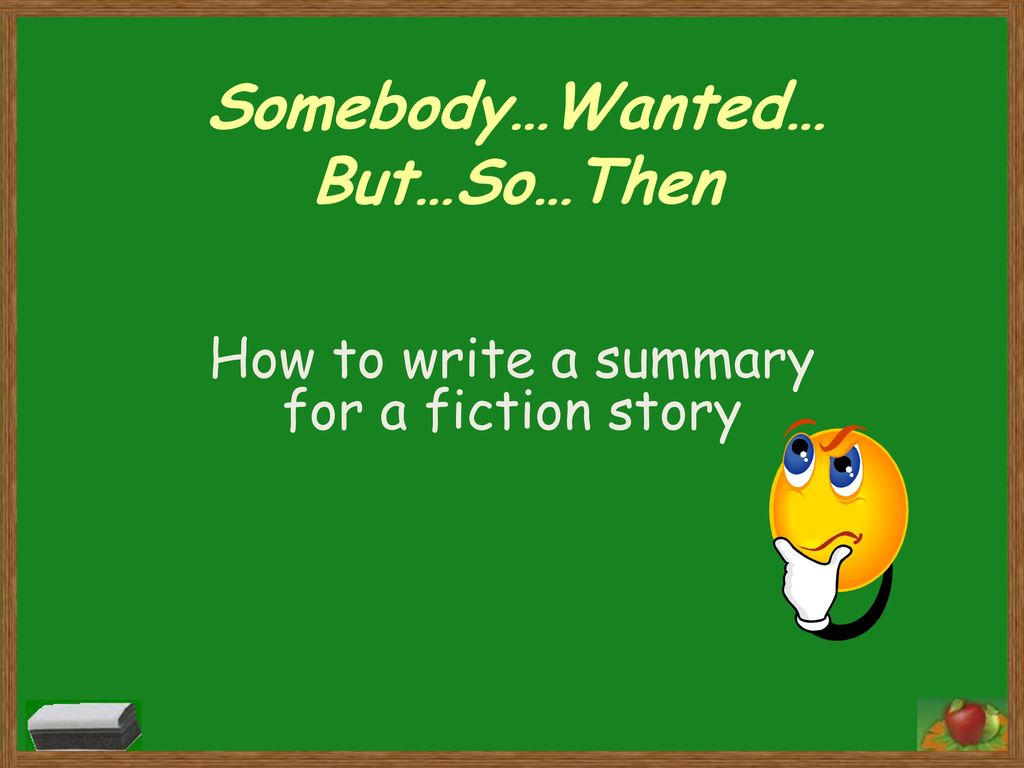 Writing a Fiction Summary - ppt download