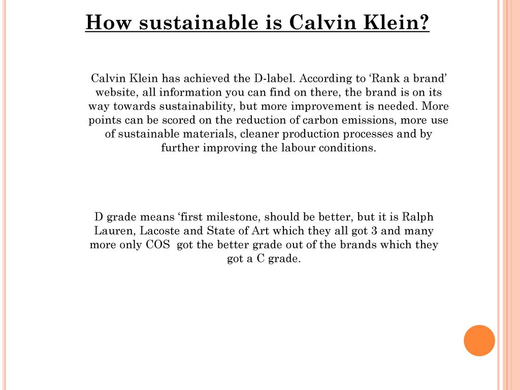 Calvin Klein – MAN. - ppt download