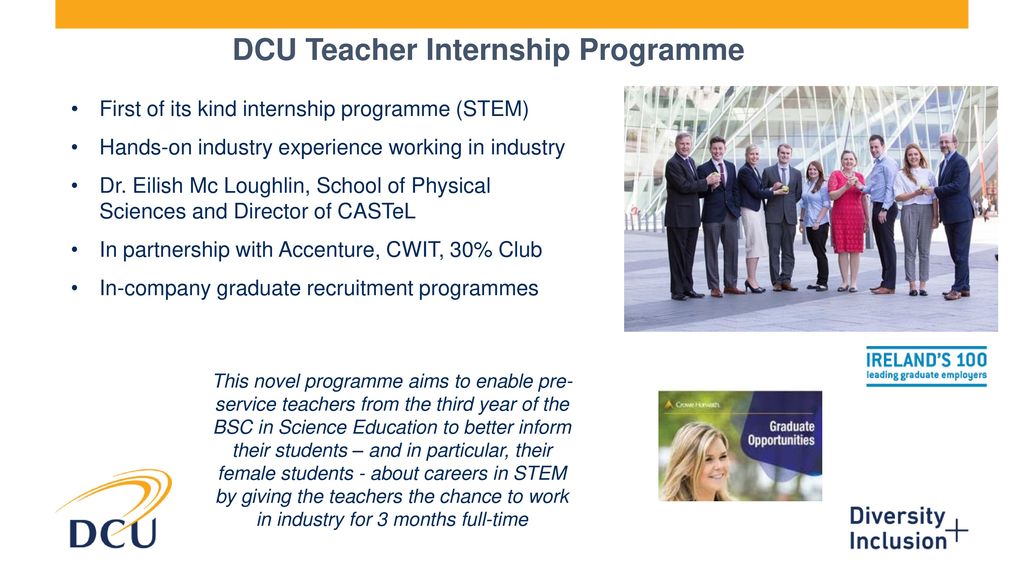 DCU Teacher Internship Programme