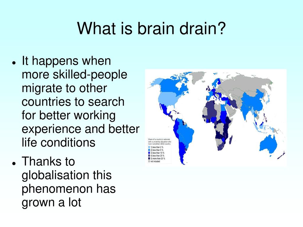 short note on brain drain