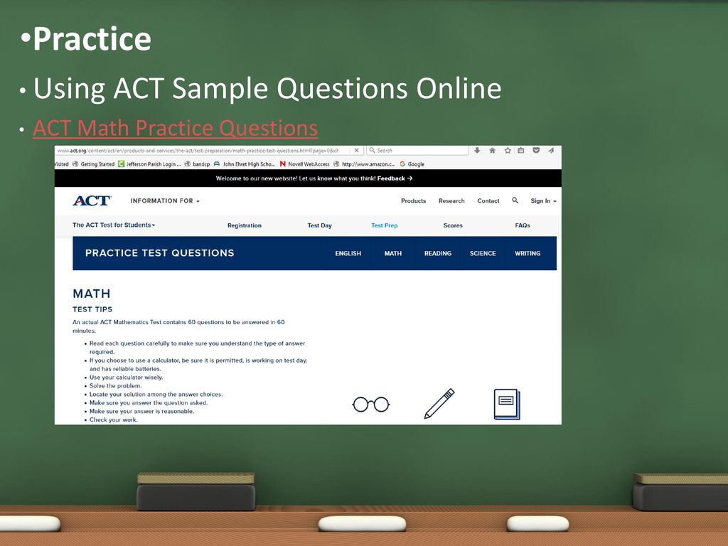 Act test prep ppt download