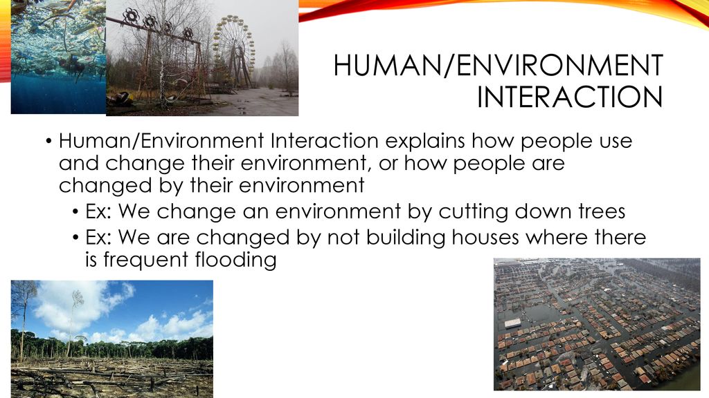 Human/Environment Interaction