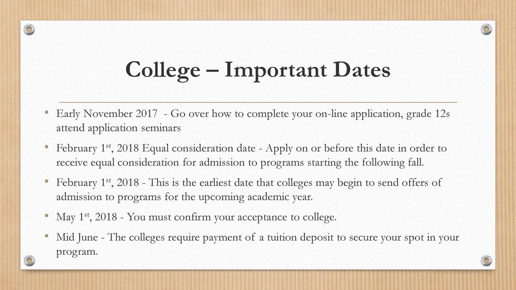 Information night for parents of graduating students ppt download
