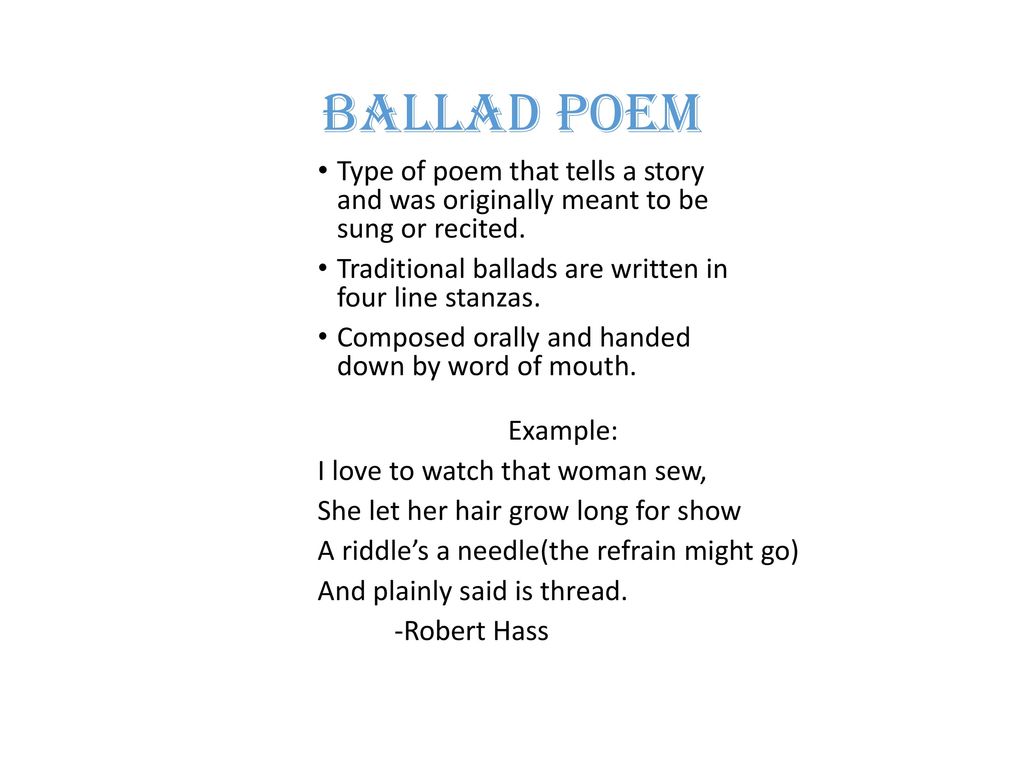 Introduction to Poetry - ppt download