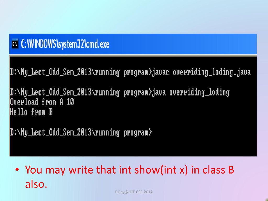 Inheritance In Java Ppt Download
