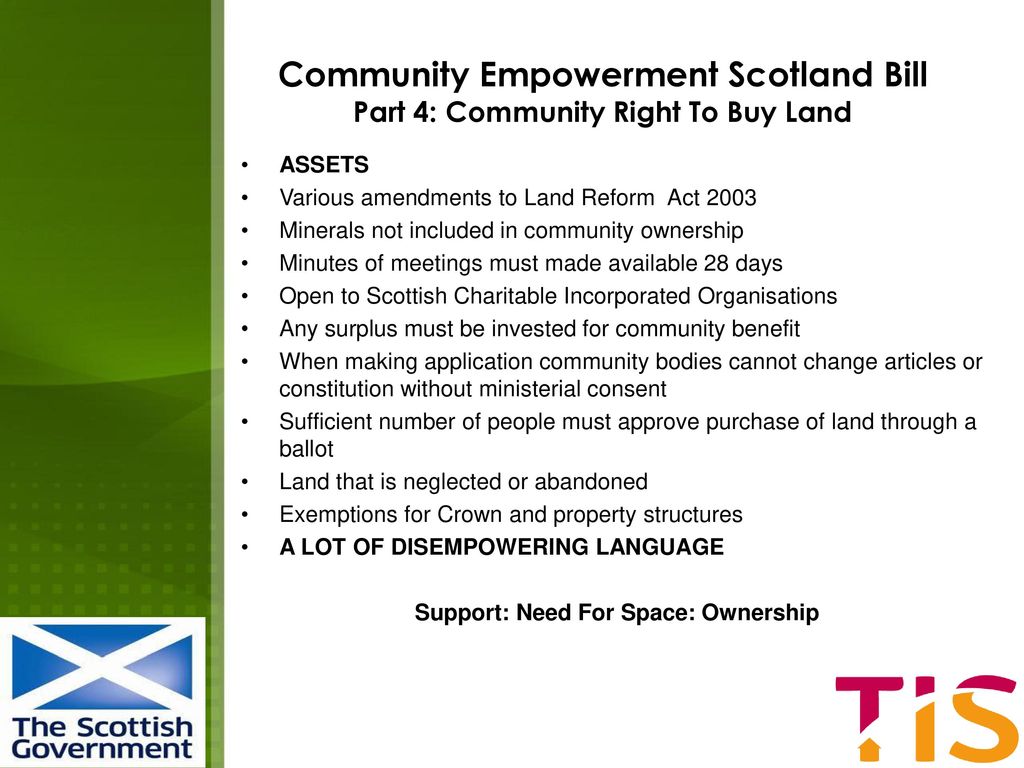 How To Apply For Community Right To Buy In Scotland?