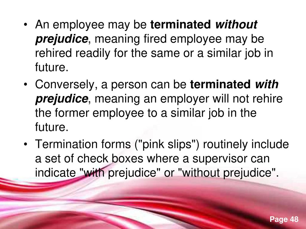 What Does Termination of Employment Mean?