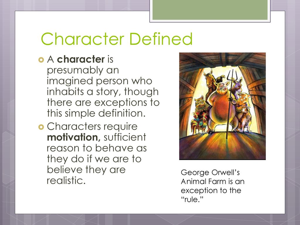 Literary Elements Characterization Ppt Download