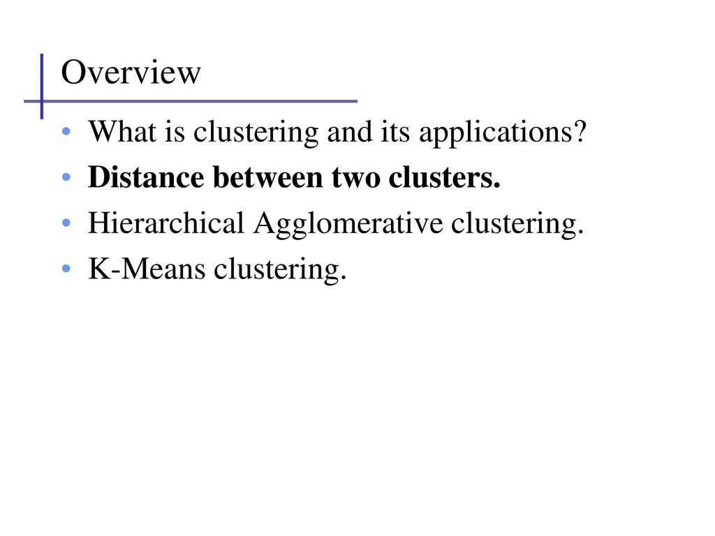 Machine learning and data mining clustering ppt download