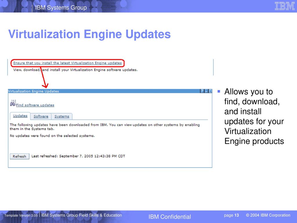 Virtualization Engine Updates